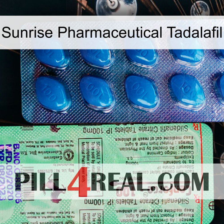 Sunrise Pharmaceutical Tadalafil new02